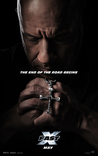 Fast X movie poster featuring Vin Diesel