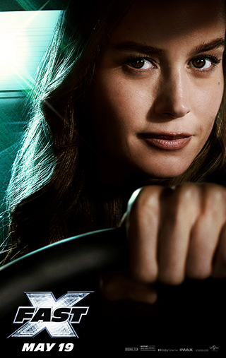 Fast X movie poster featuring Brie Larson