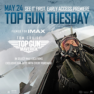 Top Gun: Maverick May 24 Early Access movie poster