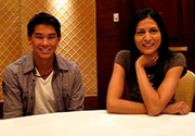 Tinsel Korey and Booboo Stewart