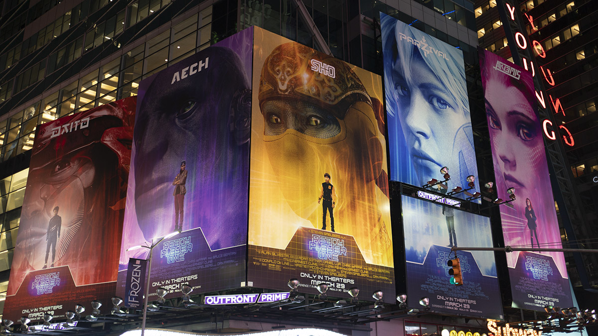 Ready Player One billboards