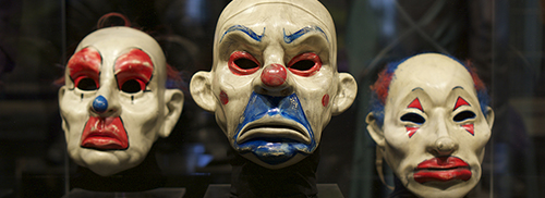 Gotham clown masks