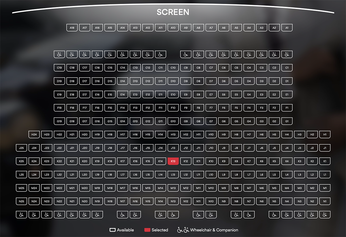 AMC Ticket Selection