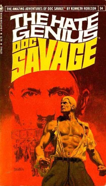 Doc Savage: The Hate Genius book cover
