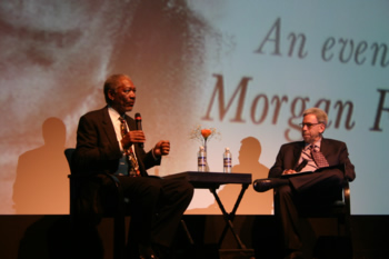 Morgan Freeman and Robert Denerstein