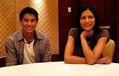 Tinsel Korey and Booboo Stewart