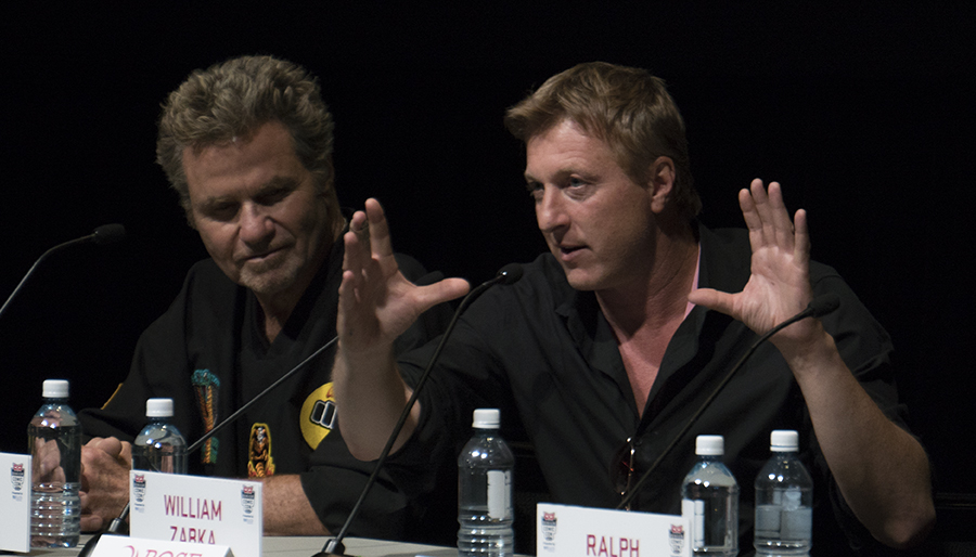 Martin Kove, William Zabka, Ralph Macchio Karate Kid