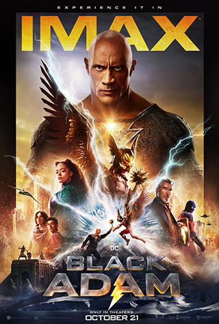 Black Adam movie poster