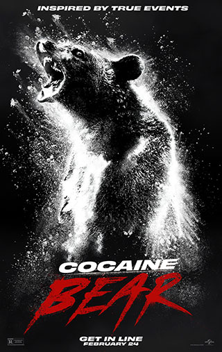 Cocaine Bear movie poster