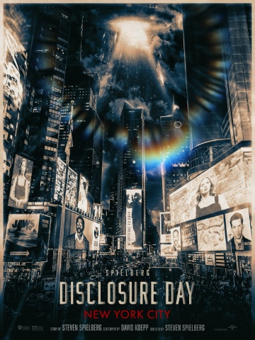 Disclosure Day in Times Square movie poster