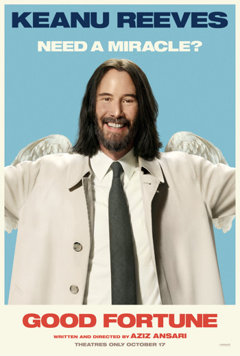Good Fortune movie poster featuring Keanu Reeves