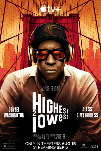 Highest 2 Lowest movie poster featuring Denzel Washington