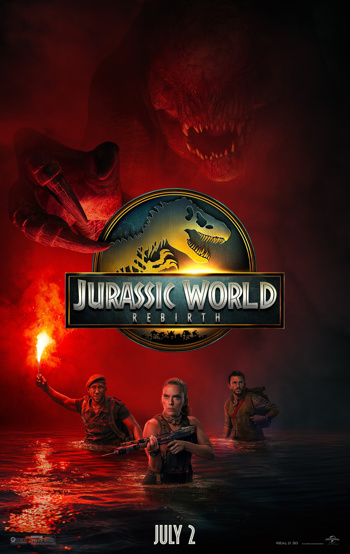 Jurassic World; Rebirth movie poster