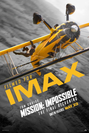 Mission: Impossible - The Final Reckoning IMAX movie poster
