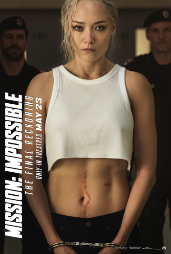 Mission: Impossible - The Final Reckoning movie poster featuring Pom Klementieff