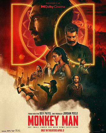 Monkey Man movie poster