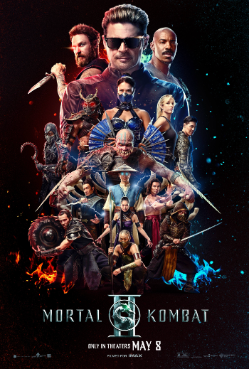 Mortal Kombat II montage movie poster