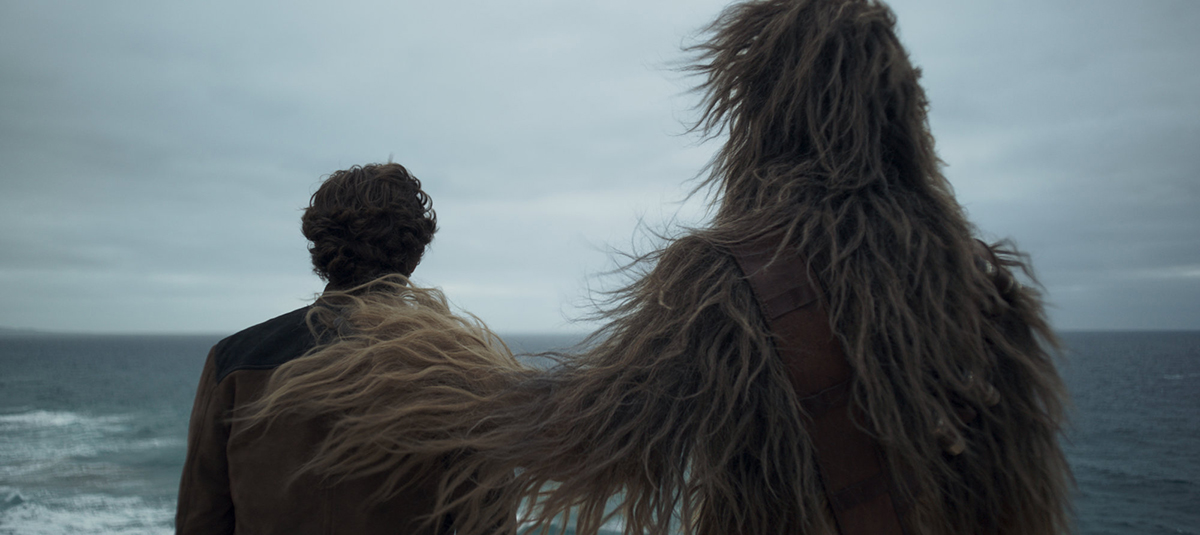 Han Solo and Chewbacca