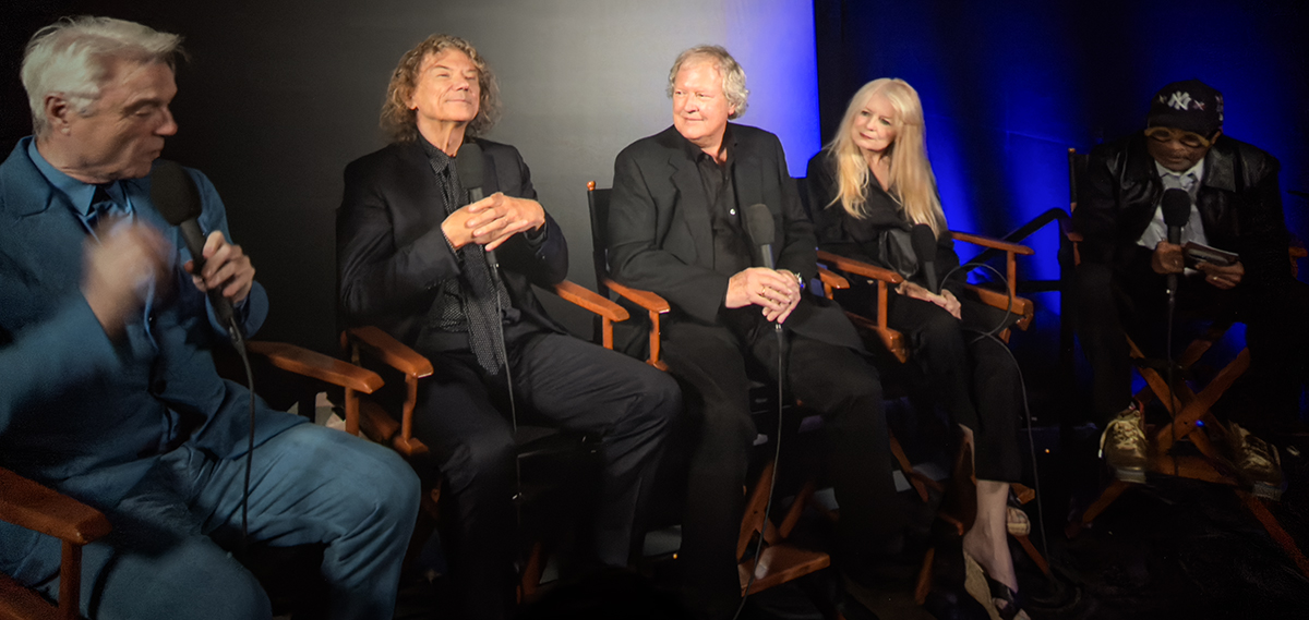 Talking Heads reunited with Spike Lee at the Toronto International Film Festival