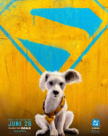 Supergirl (2026) movie poster featuring Krypto