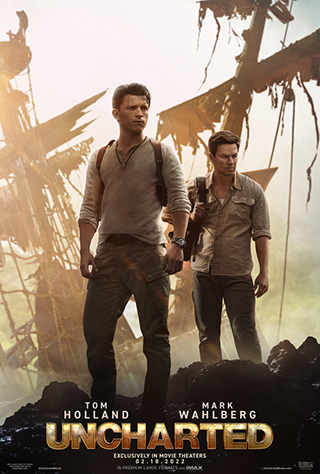 Uncharted movie poster