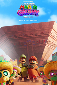 The Super Mario Galaxy movie poster