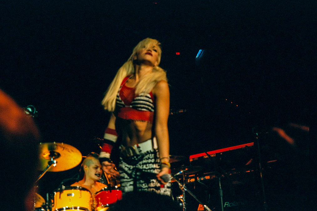 No Doubt, opening act on the Elevation Tour Gratuitous photo of Gwen Stefani