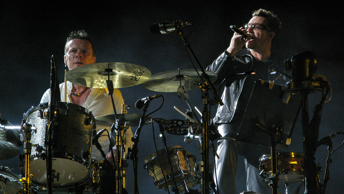 U2: Bono and Larry Mullen, Jr.