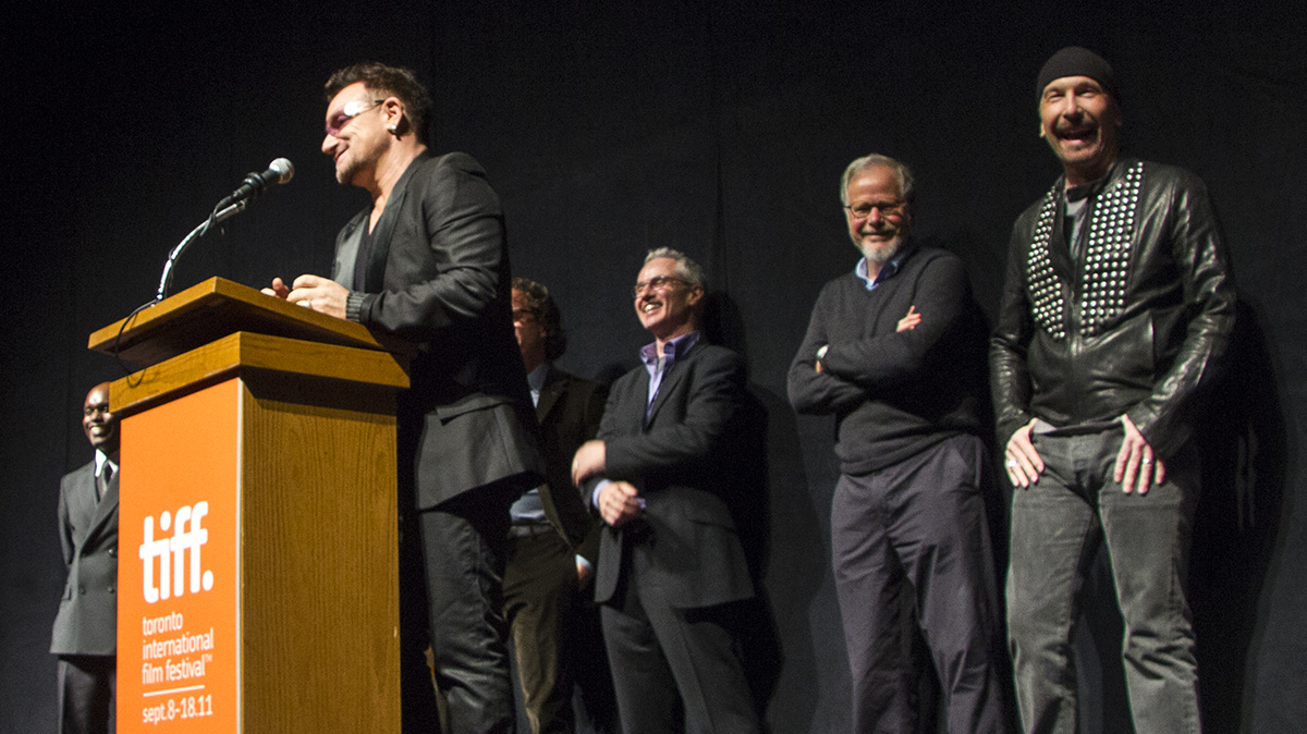 Premiere of From the Sky Down at TFF U2: Bono and Edge