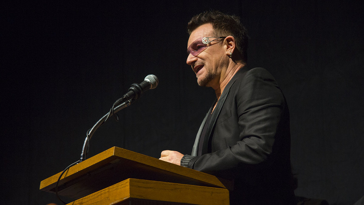 Premiere of From the Sky Down at TFF U2: Bono and Edge