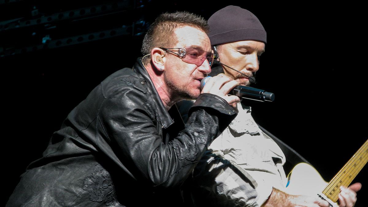 360 Tour in Zagreb, Croatia U2: Bono and Edge
