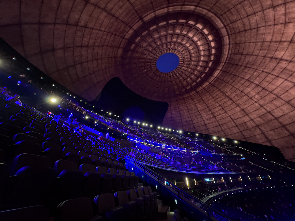 The dome U2:UV at the Sphere