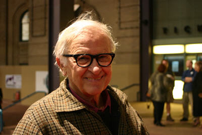 Legendary documentarian Albert Maysles<br> arrives on the red carpet