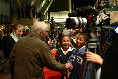 Albert Maysles chats with young journalists