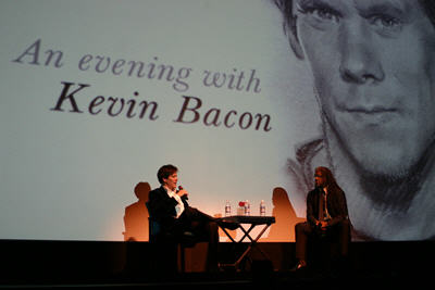 Kevin Bacon talks with Elvis Mitchell
