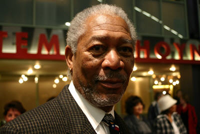 Morgan Freeman, recipient of<br> the Mayor's Lifetime Achievement Award