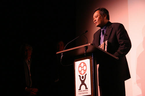 Ang Lee receives the Mayor's Lifetime Achievement Award