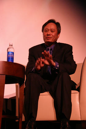 Ang Lee, director of <i>Brokeback Mountain</i>,<br><i>Crouching Tiger, Hidden Dragon</i>, and <i>Sense and Sensibility</i>