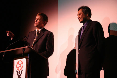 Ang Lee receives the Mayor's Lifetime Achievement Award