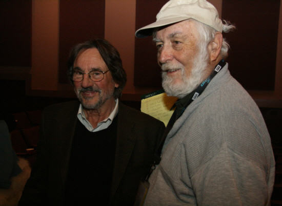 Vilmos and Bob following a fantastic, informative evening.