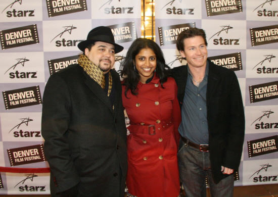 Mark Rabinowitz, Christie George, and Mark Brian Smith,<br> the jury for the Maysle Brothers Award for Best Documentary