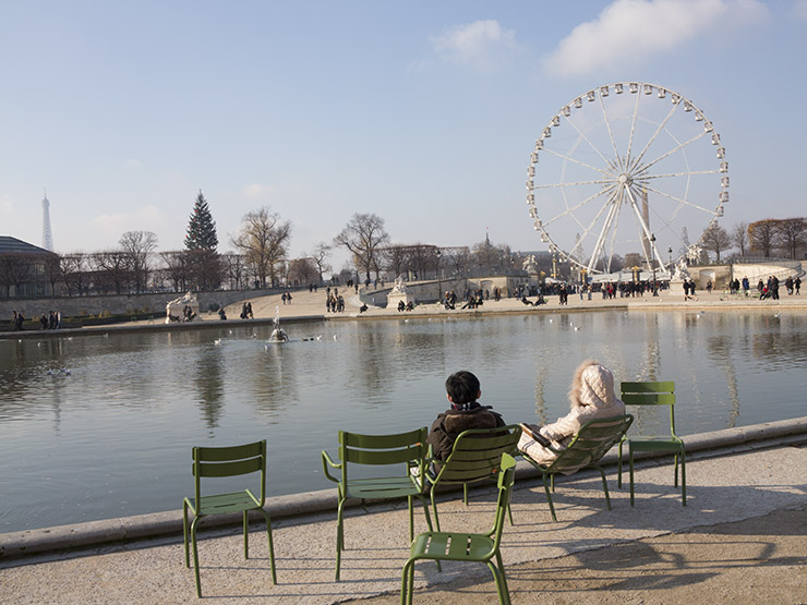 Paris: Sunshine and parkas