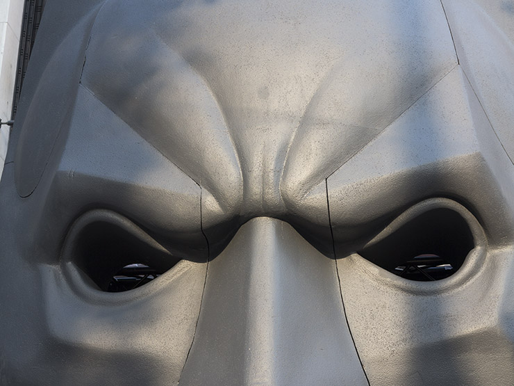 The Dark Knight Rises on the Champs Elysees