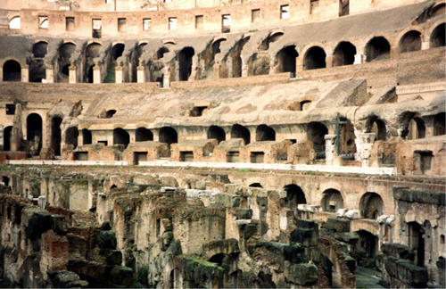 Inside the Coliseum