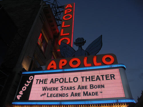 At the Apollo!