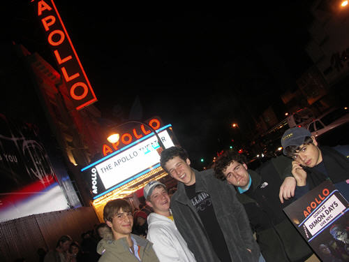 I have no idea who these guys are. They wanted their picture taken and I obliged.<br>The dude 2nd from the right said he's on a first-name basis with Trey Anastasio.<br>Um. I'm not a Phishhead.