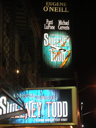 Sweeney Todd's back in a really cool revival<br> with Michael Cerveris as the Demon Barber of Fleet Street.