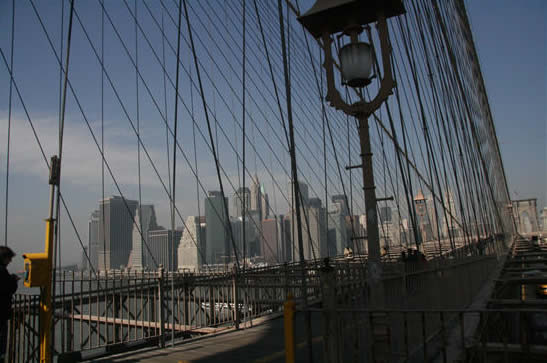 View from Brooklyn Bridge