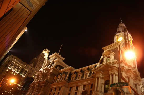 City Hall by night