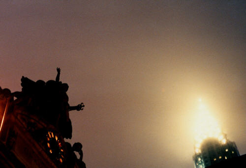 Grand Central Terminal and the Chrysler Building